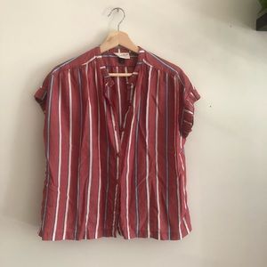 Universal thread button down